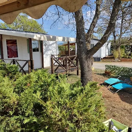 Mobilhome 4/5 P /gorges Du Verdon / Equipe / / Confort / Refait A Neuf / De Ste Croix A Proximite Campingplads Sainte-Croix-du-Verdon